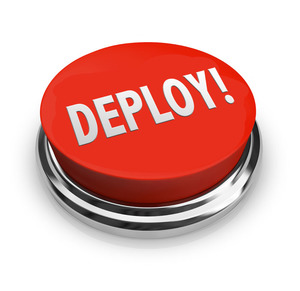 Deploy button