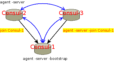 Consul cluster