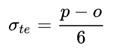 Standard deviation